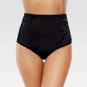 High Rise Slimming Bikini Swim Bottom